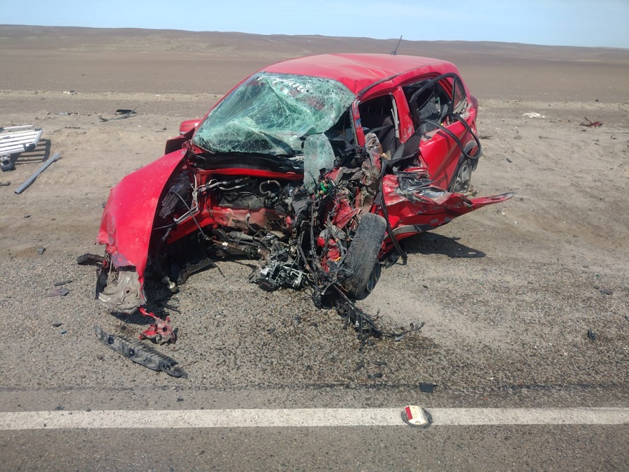 Accidente Panamericana Sur. Foto Difusión