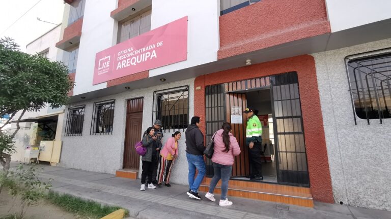 JNE Arequipa. Foto de Gerardo Ramos