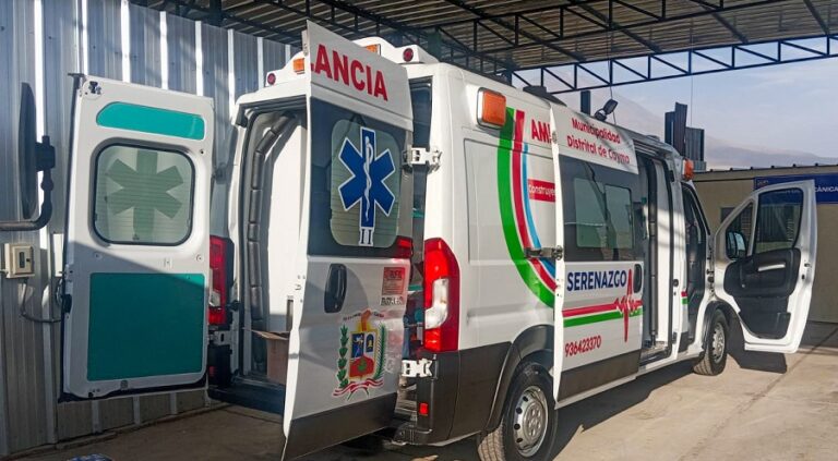 Municipalidad de Cayma Adquiere Ambulancia Moderna para Mejorar la Atención de Emergencias