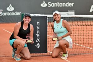 La destacada tenista arequipeña, Romina Ccuno, logró el primer lugar de dobles en el ITF W15 de Ribeirao Preto de Brasil.
