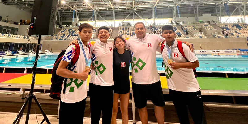 Los 4 arequipeños que integran la Selección Peruana pertenecen al Club Draga Waterpolo Arequipa. 