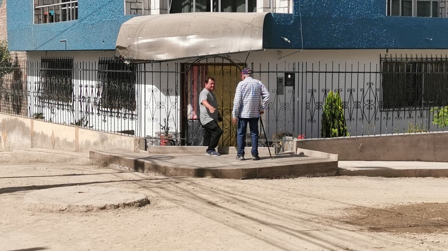 Obra calle San Martín. Foto de Gerardo Ramos