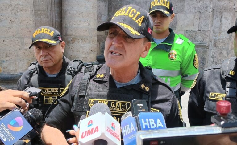 Jefe de la Región Policial asegura respuesta ante inseguridad en Arequipa