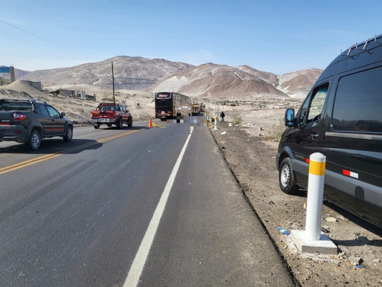 ACCIDENTE MOTO VARIANTE E UCHUMAYO. FOTO DE GERARDO RAMOS