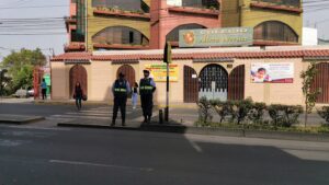 Hallan bala en avenida Daniel Alcides Carrión. Foto de Gerardo Ramos