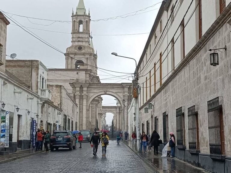 SENAMHI alerta intensas precipitaciones que afectarán la sierra alta de Arequipa