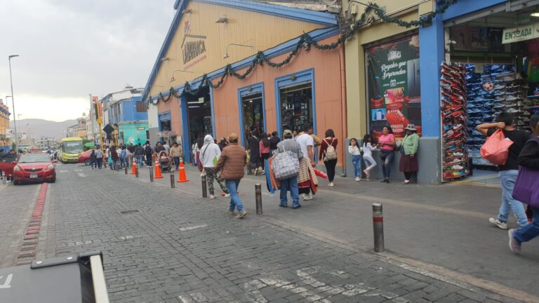 Colocarán vallas y utilizarán cisternas para evitar el comercio ambulatorio en el Cercado