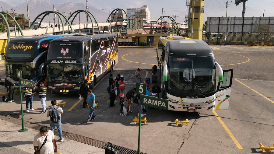 Incremento venta de pasajes Terminal Terrestre. Foto de Gerardo Ramos