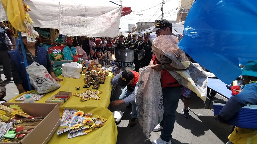 Operativo Pirotécnicos Feria del Altiplano. Foto de Gerardo Ramos