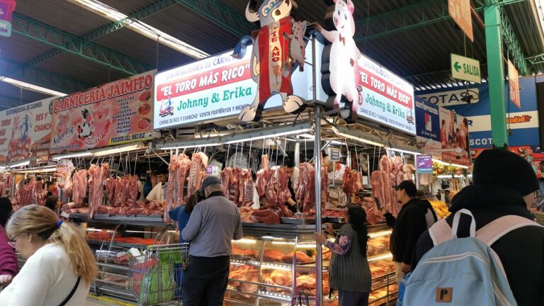 Precio de carne de chancho mercados. Foto de Gerardo Ramos