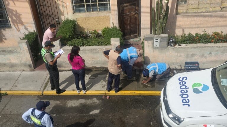 Robo de medidores de agua alarman a vecinos del Cercado de Arequipa