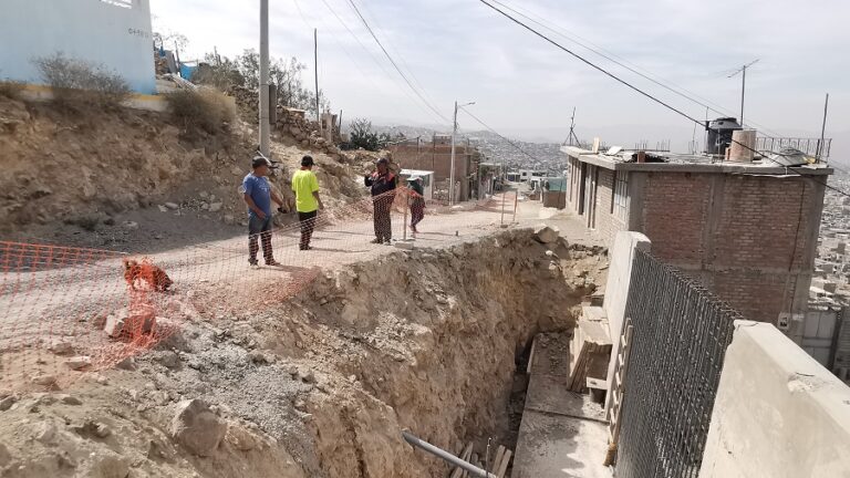 obras gra parte alta de mariano melgar. Foto de Gerardo Ramos