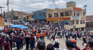 protesta construcción civil proyecto Arequipa. Foto de Gerardo Ramos
