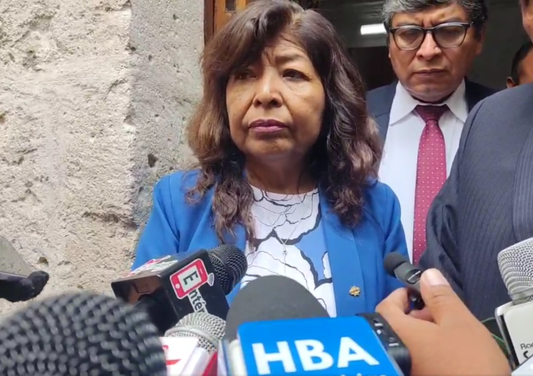 Cecilia Jarita anuncia plan de contingencia al Colegio Arequipa