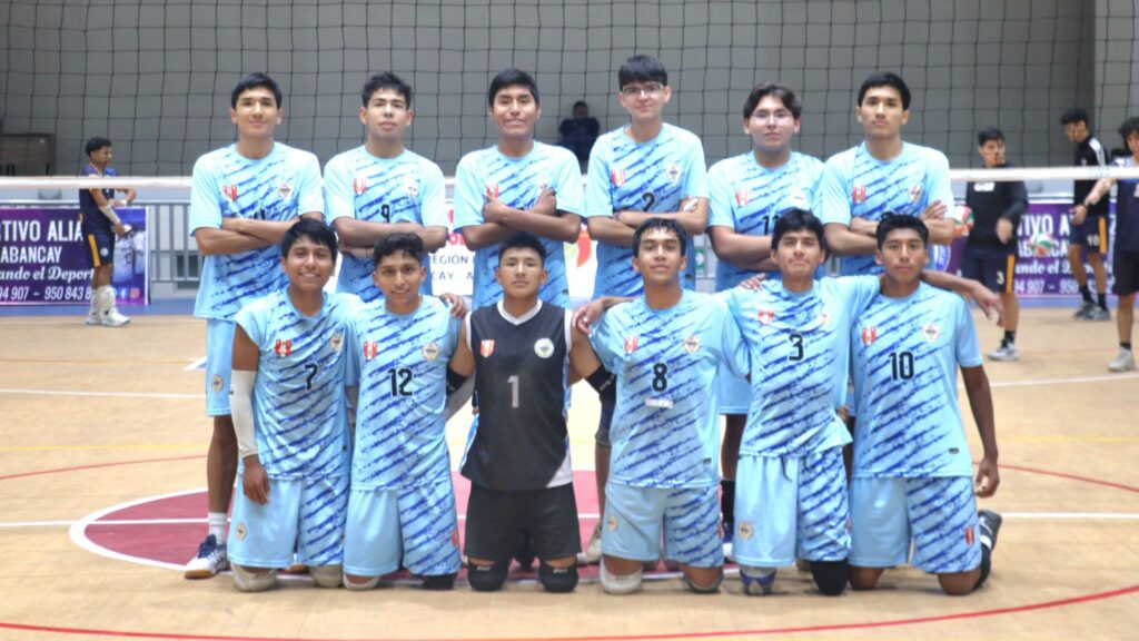 Arequipa venció a Abancay y se quedó con el quinto lugar del Campeonato Nacional de Vóleibol Masculino U-19.