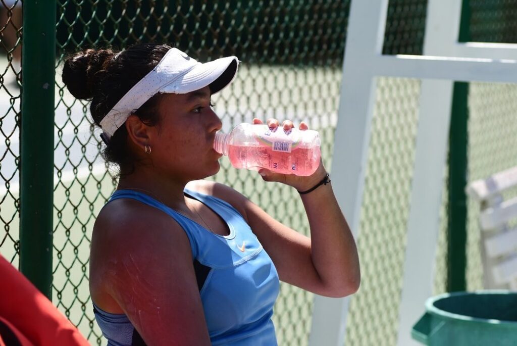 Yleymi Muelle en el ITF J300 de Barranquilla. 