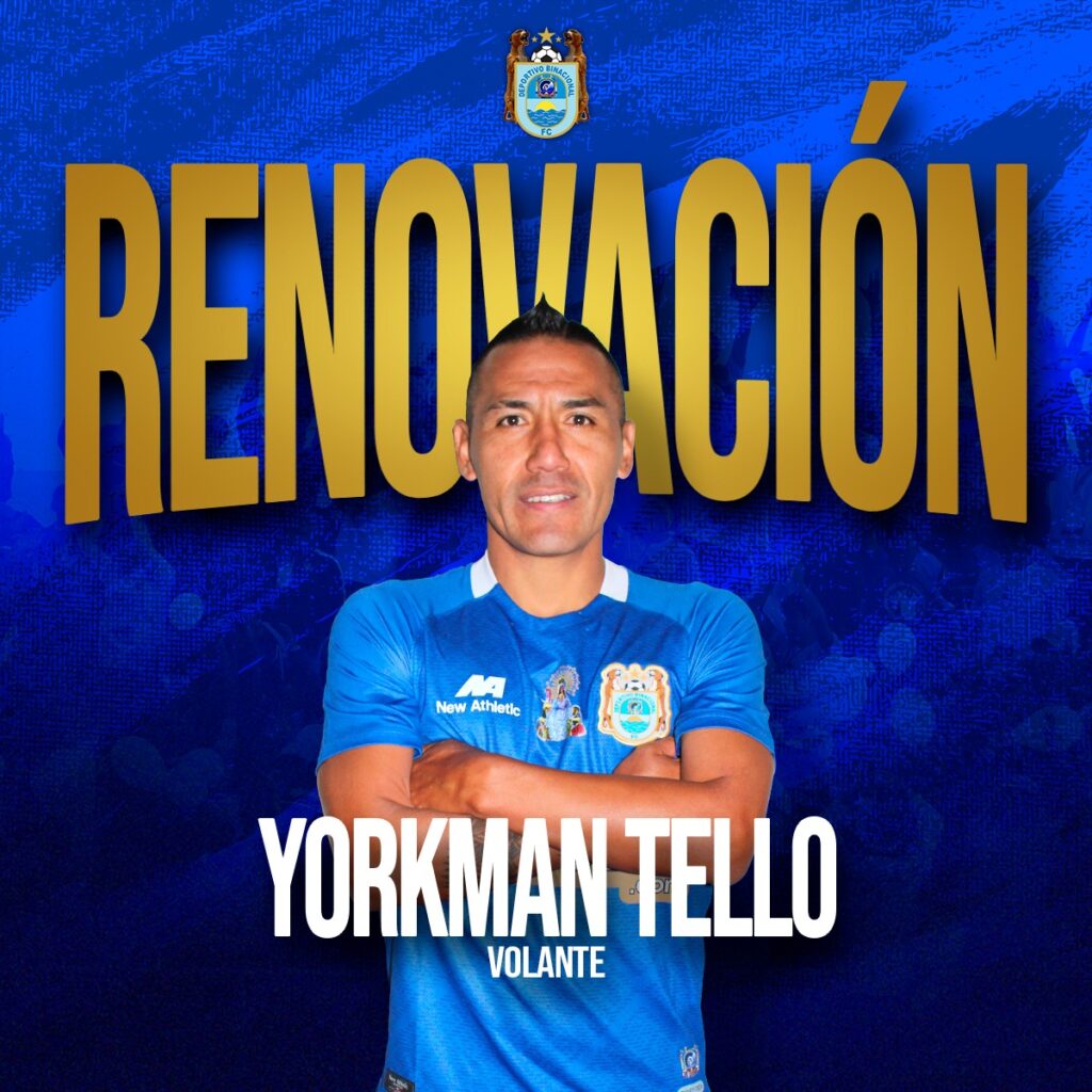 Yorkman Tello firmó con Deportivo Binacional luego de jugar la Etapa Nacional de la Copa Perú con Diablos Rojos. 