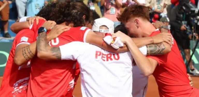 El equipo peruano aseguró el triunfo ante Líbano por la Copa Davis y estará presente en el Grupo Mundial I para el mes de septiembre.