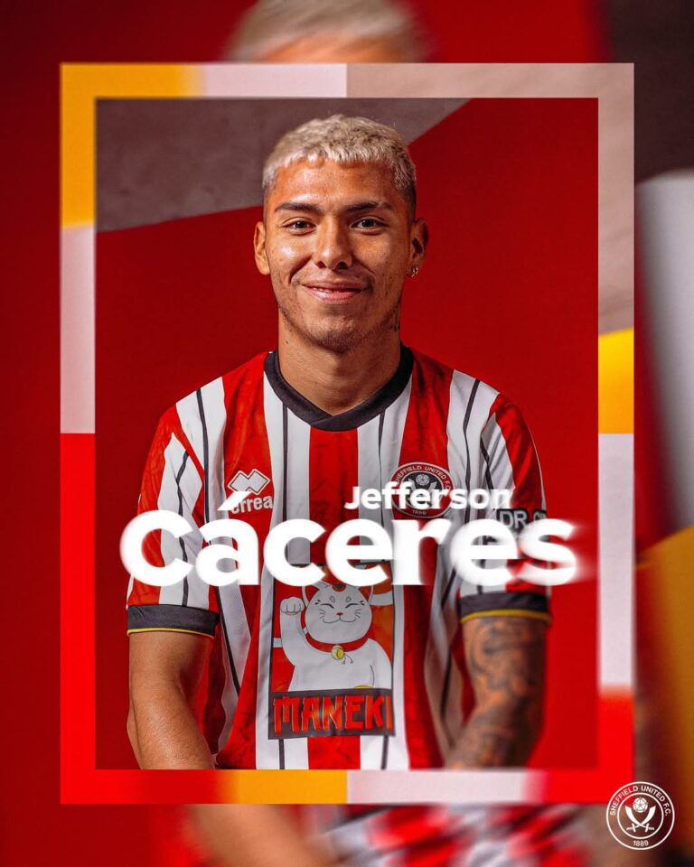 Jefferson Cáceres al Sheffield United