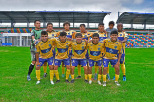 La Liga Distrital de Fútbol de Hunter inició actividad el último domingo en un remodelado Estadio Juan Velasco Alvarado.