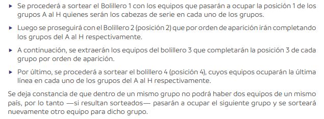 Clubes del mismo país no podrán integrar el mismo grupo en la Copa Sudamericana.