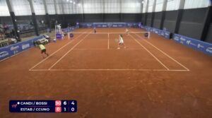 Romina Ccuno continúa con su participación en el ITF W50 de Vicaría, esta vez, con actividad en dobles junto a la argentina Julieta Estable.