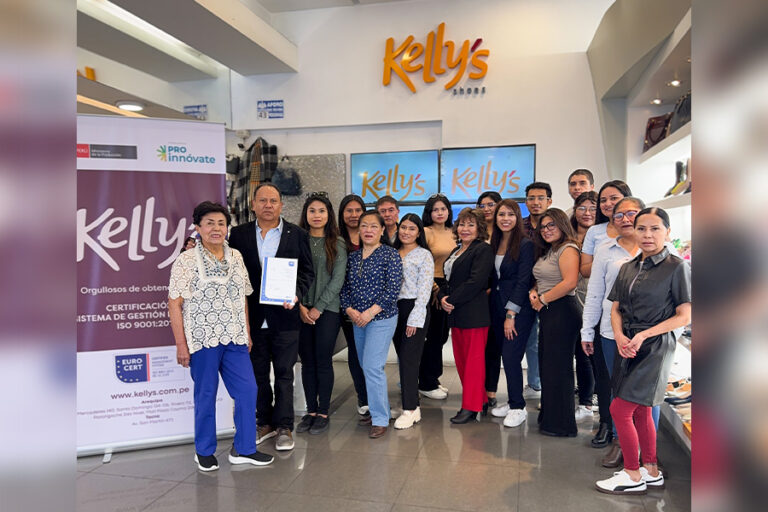 Kellys Shoes obtiene certificación ISO 9001:2015 con el apoyo de ProInnovate y eleva su calidad de servicio