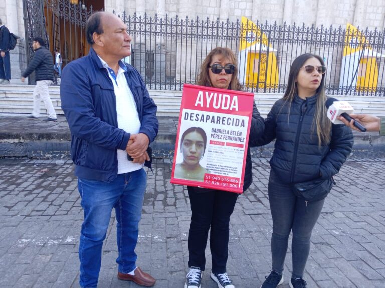 Buscan a universitaria desaparecida hace una semana en Arequipa