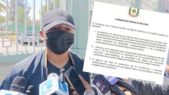 Soldado denuncia brutal agresión dentro del Fuerte Salaverry: “He perdido la conciencia por los golpes en la cabeza”