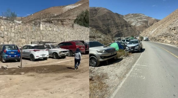 ¡El colmo! Estacionamiento cercano al Santuario de Chapi cuesta desde S/50.00 hasta S/100.00