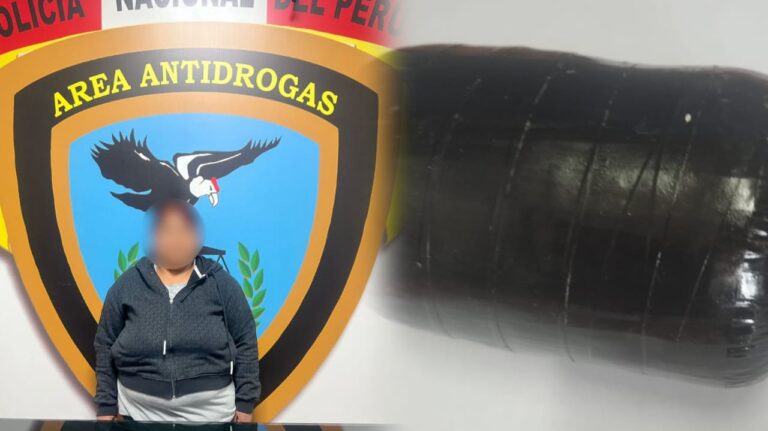 Detienen a mujer que intentó ingresar droga y un celular al penal de Socabaya