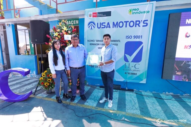 USA MOTOR’S S.R.L. logra certificación ISO 9001:2015 y refuerza su compromiso con el servicio automotriz