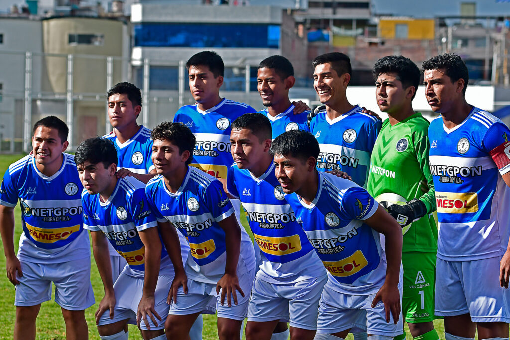 Equipo de Tiznados FC el pasado fin de semana ante Atlético Pisco.