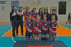 El Colegio Sagrados Corazones logró la medalla de oro del básquet femenino, por la categoría Mayores, de los Juegos Deportivos de CODECOA.