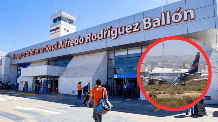 Suspenden vuelos en aeropuerto de Arequipa por amenaza de explosivo