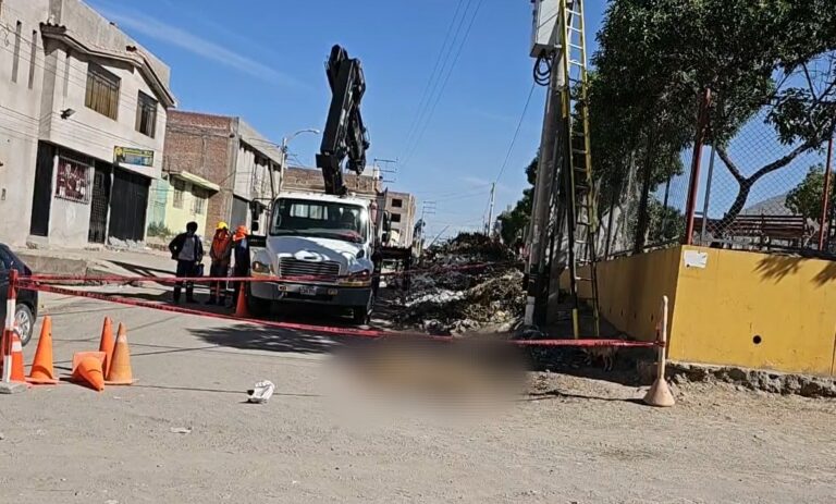 Trabajador muere electrocutado mientras realizaba mantenimiento en transformador en Cerro Colorado