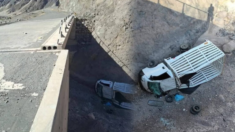 Dos personas murieron en trágico accidente en la carretera Omate – Moquegua