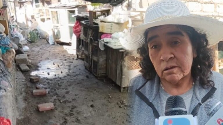Buzón colapsa e inunda de aguas servidas vivienda de humilde familia en Alto Selva Alegre
