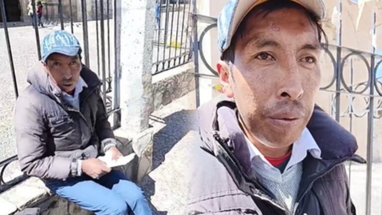 Juliaca: Joven de 32 años pide ayuda para ser operado luego de que perdiera la vista