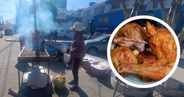Realizan pollada para apoyar a cambista víctima de robo en la Av. Venezuela