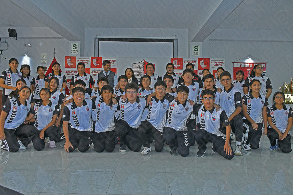 Delegación arequipeña en el Campeonato nacional de Handball 2025.