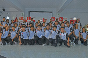 Delegación arequipeña en el Campeonato nacional de Handball 2025.