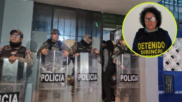 Capturan a madre de ‘El Monstruo’ en megaoperativo de la PNP