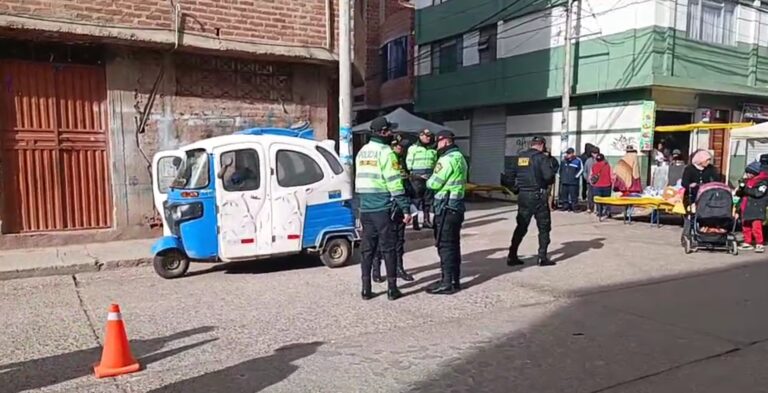 Varón muere trabajando en su moto torito a pocas horas del Día del Padre