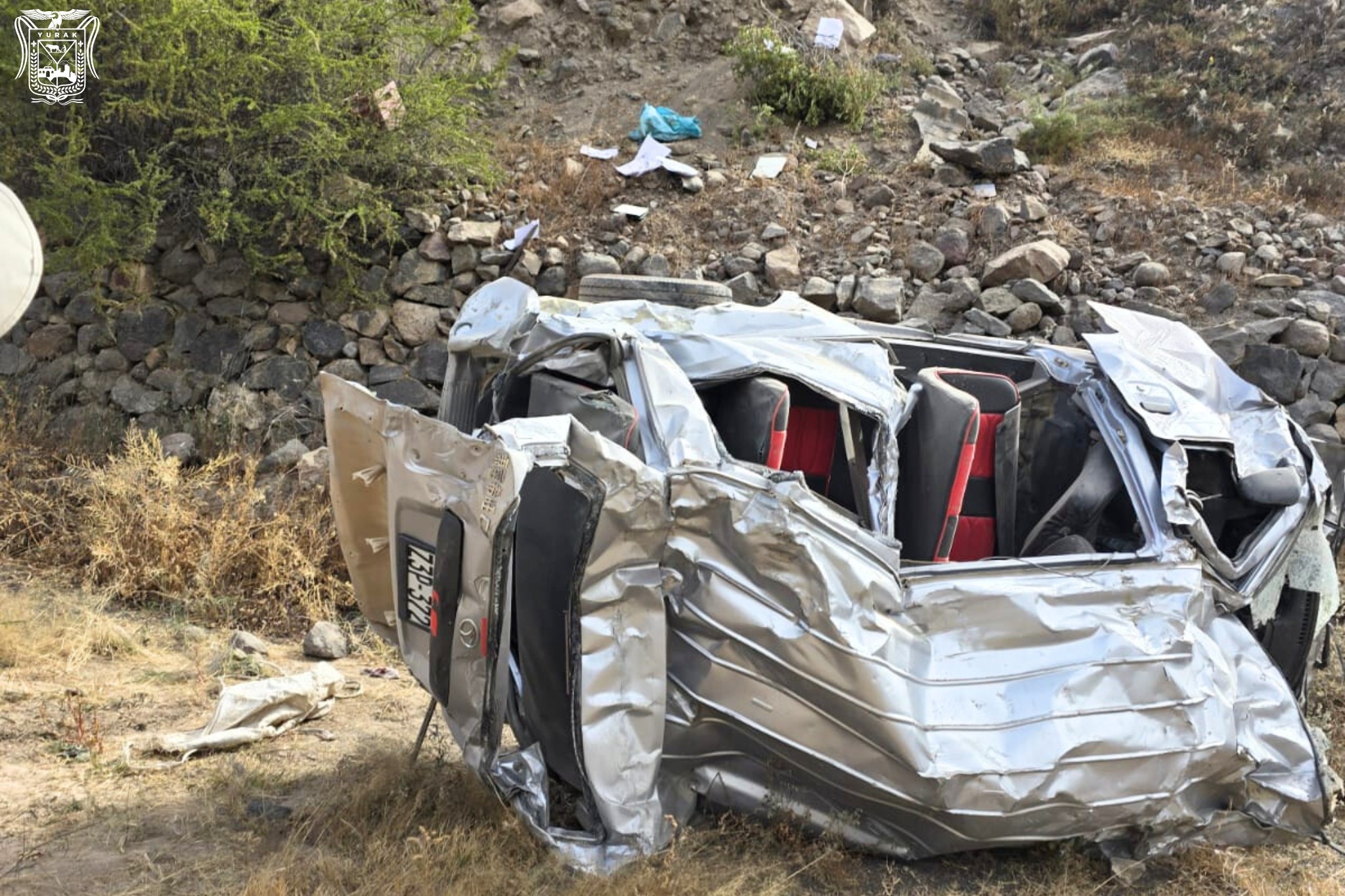 HBA Noticias | Dos heridos deja accidente tras caída de vehículo a ...