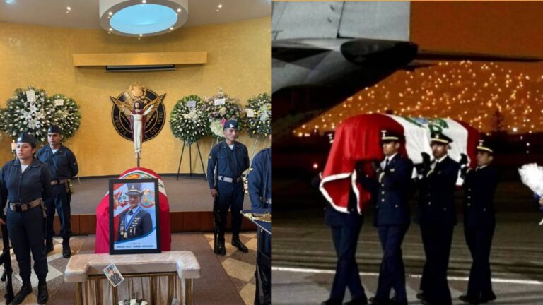 Con honores despiden a la alférez Ashley Vargas Mendoza en la Base Aérea Las Palmas