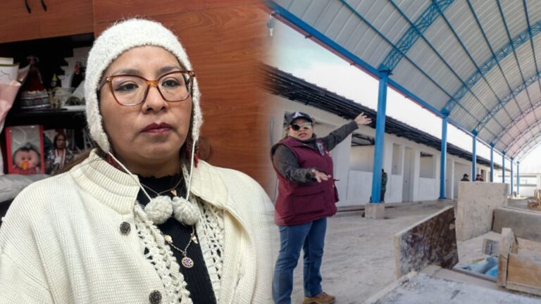 VIDEO: Obra abandonada en colegio de Imata: “Las aulas de contingencia están parchadas”