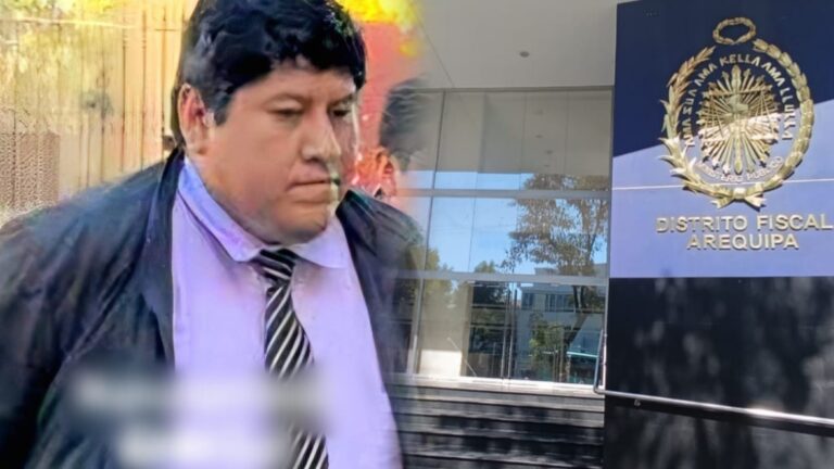 Dictan prisión preventiva para fiscal acusado de pedir coima en Arequipa