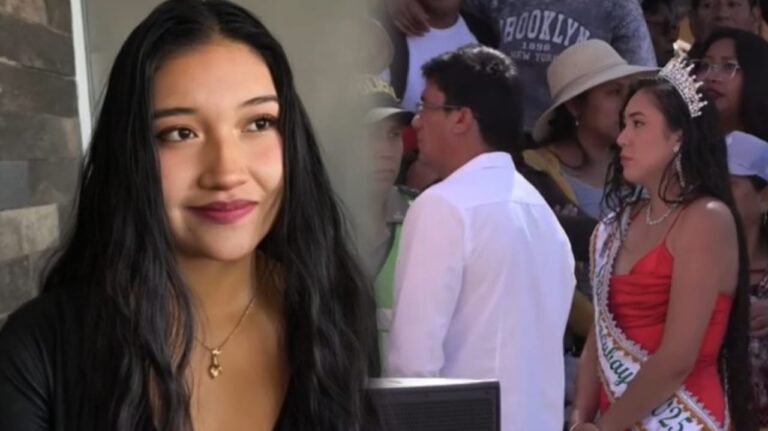 Señorita Elegancia renunció a título tras “humillación” a Miss Socabaya: el actuar del alcalde es repudiable