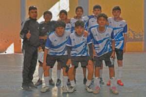 Mendel Umacollo y Santa María son los flamantes finalistas del futsal masculino, por la categoría B, de los Juegos Escolares del cercado de Arequipa.
